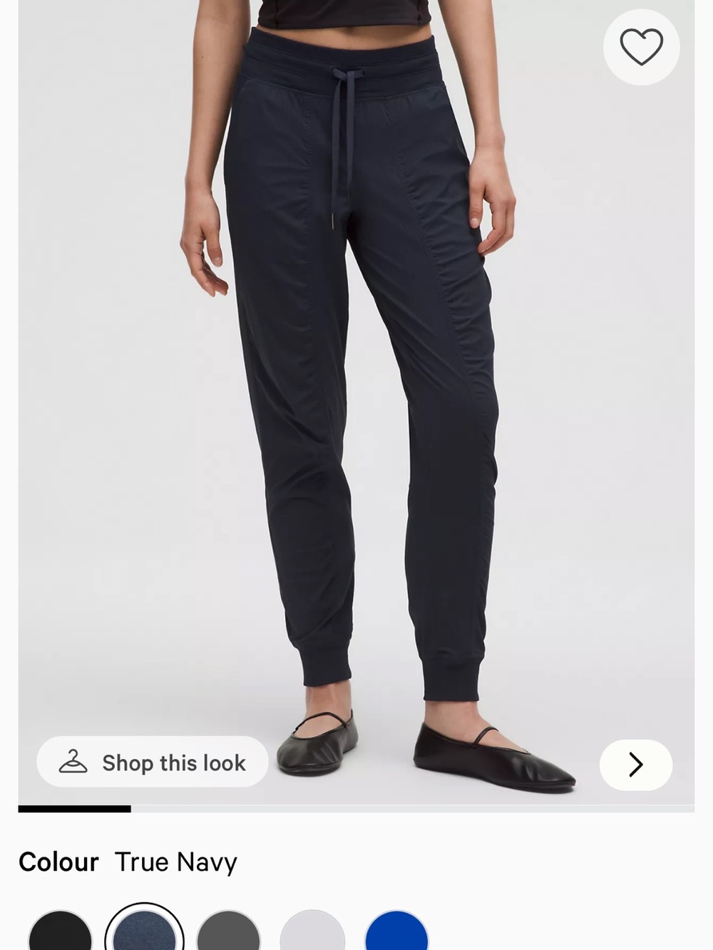 lululemon athletica True Navy Women's dance Jogger Track Pants
